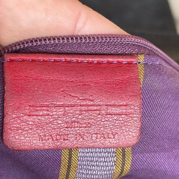 ETRO studded flap leather handbag - Picture 12 of 16